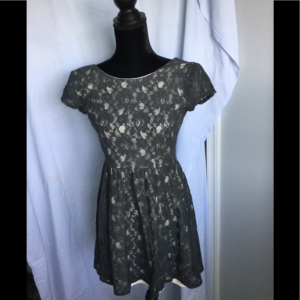 Plunge Back Dress